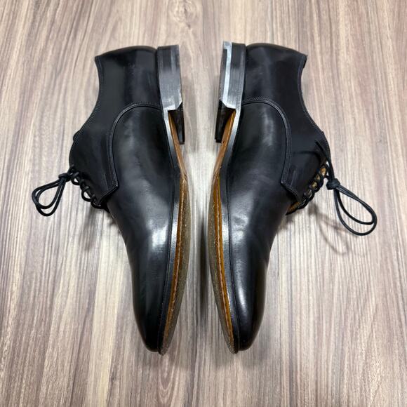Bally Black Derby Dress Shoes with box | Sz US8.5 EU41.5 - Picture 3 of 11